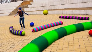 Slither.io attacked me in real life part 2 #shorts