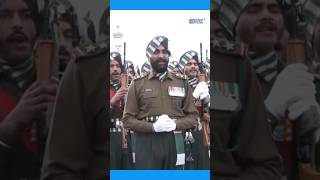 Jo Bole So Nihal, Sat Sri Akal, Bharat Mata ki Jai slogans being chanted by Punjab Regiment soldiers