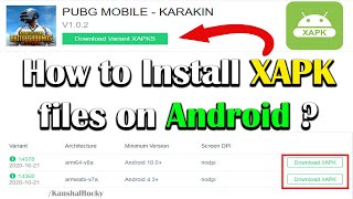 How to install xapk File on android? | Xapk file kaise install kare? | Without PC