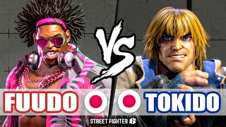 SF6 ➤ Fuudo (Dee Jay) VS Tokido (Ken)【Street Fighter 6】