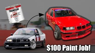 E36 Drift Car $100 Paint Job