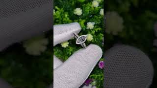 Marquise Diamond Engagement Ring