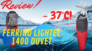 Recensione sacco a pelo Ferrino Lightech 1400 Duvet | Live4Wild