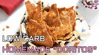 Low Carb / Keto Friendly / Gluten Free / Homemade "Doritos"