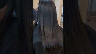 Organic Hair smoothning treatment. #hairsmoothning #keratin #hairtreatment #hairtrends #viralvideo