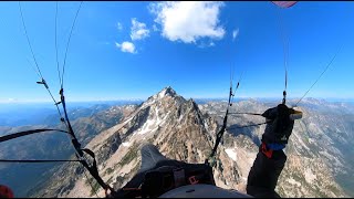 Paragliding The Stuart Range - Cascade Mountains, Washington