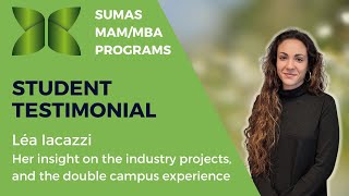 Student Testimonial - Student Industry Projects and Double Campus Experience