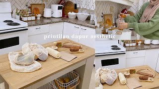 printilan dapur aesthetic natural wajib punya, aesthetic kitchen tools, useful kitchen tools