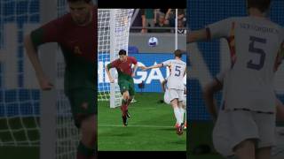 What a great header by Belgium against Portugal #footballshorts