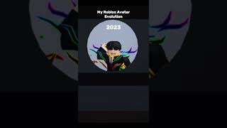 My Avatar Evolution from 2023 to 2024 #subscribe #roblox #like #edit #robloxavatar #evolution #short