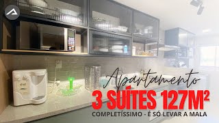 Apartamento alto padrão com 3 suítes e pronto pra morar | CITRONI BROKERS