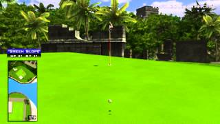 Golden Tee Great Shot on Coconut Beach!