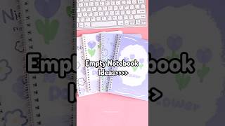 Empty Notebook Ideas #ideas #asthetic #subscribe