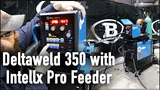 Miller DeltaWeld 350 MIGRunner with Intellex Pro Feeder Set Up and Review