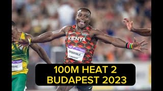 Omanyala qualify for 100m Men semis: Budapest World championships 2023