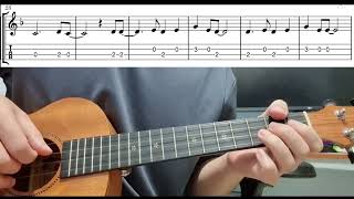 Now And Then (The Beatles) - Easy Beginner Ukulele Tabs With Playthrough Tutorial Lesson