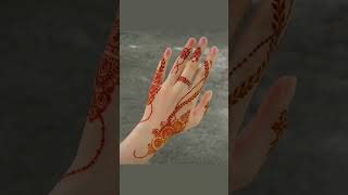 The Art of mehndi.Traditional and modern design #viralshorts