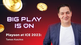 Playson at ICE 2023: Tamas Kusztos