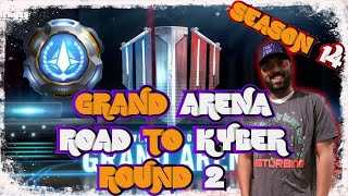 SWGOH  Grand Arena Round 2 The Road to Kyber: Season 14 Week 4