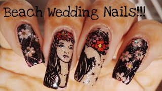 Beach Wedding Nails!!! || Beautybigbang Review