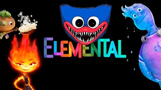 Elemental and Huggy / An adventure of two characters /