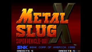 METAL SLUG X gameplay (PC Game, 1999)