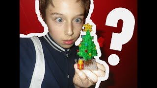 UN SAPIN DE NOËL EN NANOBLOCK ! /construction & demo