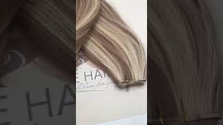 High quality genius wefts instead of hand tied extensions!#geniusweft #hairextensions #handtiedwefts