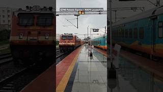 12748 PALNADU EXPRESS ARRIVAL IN RAIN 🤩🌧️❤️