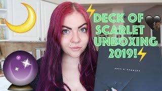 September Deck Of Scarlet Unboxing 2019! | Makayla Wetmore