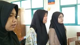 latihan paduan suara SMA Mutiara...masih tahap penjajagan