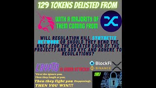 Will Synthetix Network be a casualty of the Crypto regulation war? Crypto is under attack from FUD!!