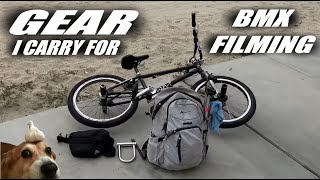 Gear List For BMX Filming Everything I Carry For Exploring Spending Long Time At Spots Inventory