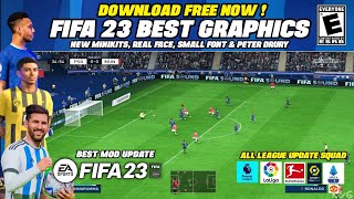 FIFA 23 PPSSPP ORIGINAL CAMERA PS5 ON ISO BEST GRAPHIC HD COMMENTARY PETER DRURY