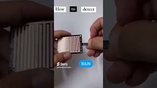 Building a Rain Detection Machine with Arduino and Rain Sensor ##engineering #short #arduino #cool