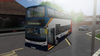 [Bowdenham V5] Route 607 Winterbourne School to Garston Manor [OMSI2]