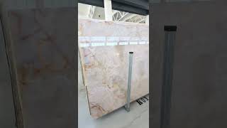 Amazing White Onyx marble slabs 20mm thick (¾ inches)