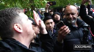 🔥 Bob gives a talk, Lamin interrupts, mayhem ensues   Speakers Corner #socofilm