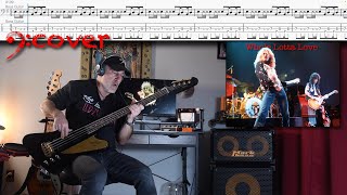 Led Zeppelin - Whole Lotta Love  - Bass Cover with Tabs in 4K