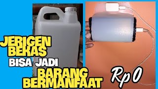 ide kreatif dari jerigen bekas||creative ideas from used jerry cans