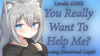 ASMR Rescuing Tsundere Catgirl F4A