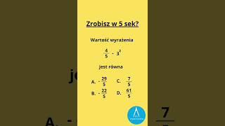 NAPISZ ODPOWIEDŹ W KOMENTARZU 👉 #e8 #egzamin8klasisty #matematyka