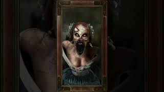 "She's a classic beauty, right?" #scary #woman #painting #horror #creepy #dontbeafraid #screaming