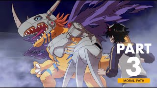 DIGIMON SURVIVE Walkthrough Gameplay Part 3 (Moral Path)