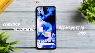 Official Andriod 13 Corvus os T 5.1 For Redmi note 10 pro / max - Amazing UI , New launcher