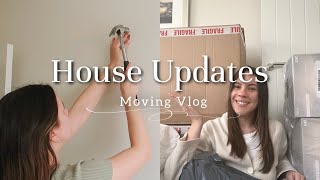 MOVING HOUSE UPDATES | vlog | unboxings + we got covid :(