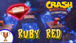 Ruby Red Trophy│Crash Bandicoot 4: It's About Time