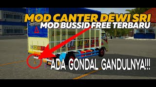 SHARE?? MOD CANTER DEWI SRI || MOD BUSSID FREE TERBARU