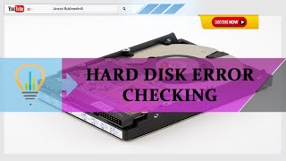 Hard Disk Error Checking