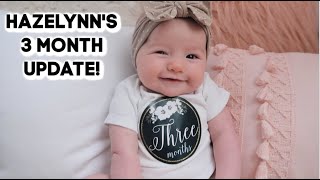 HAZELYNN'S 3 MONTHS OLD // UPDATE // MAMA APPROVED